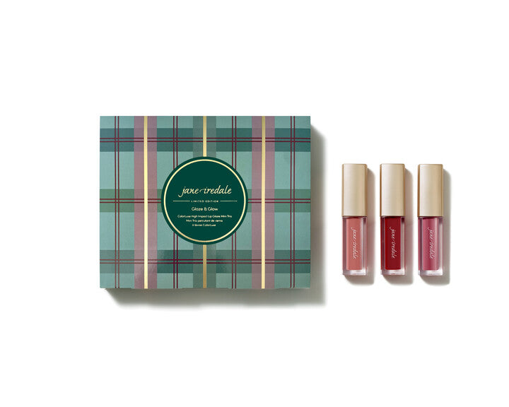 Jane Iredale Glaze & Glo Mini Lip Glaze Trio