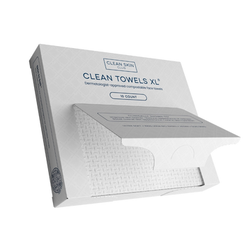 Clean Towel Disposable Face Towel Travel Size 10-Ct